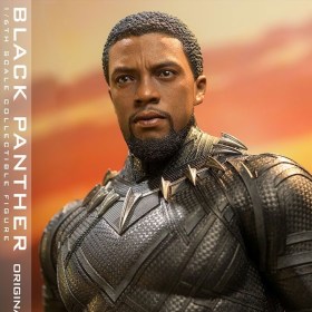 Black Panther (Original Suit) Black Panther Movie Masterpiece 1/6 Action Figure by Hot Toys